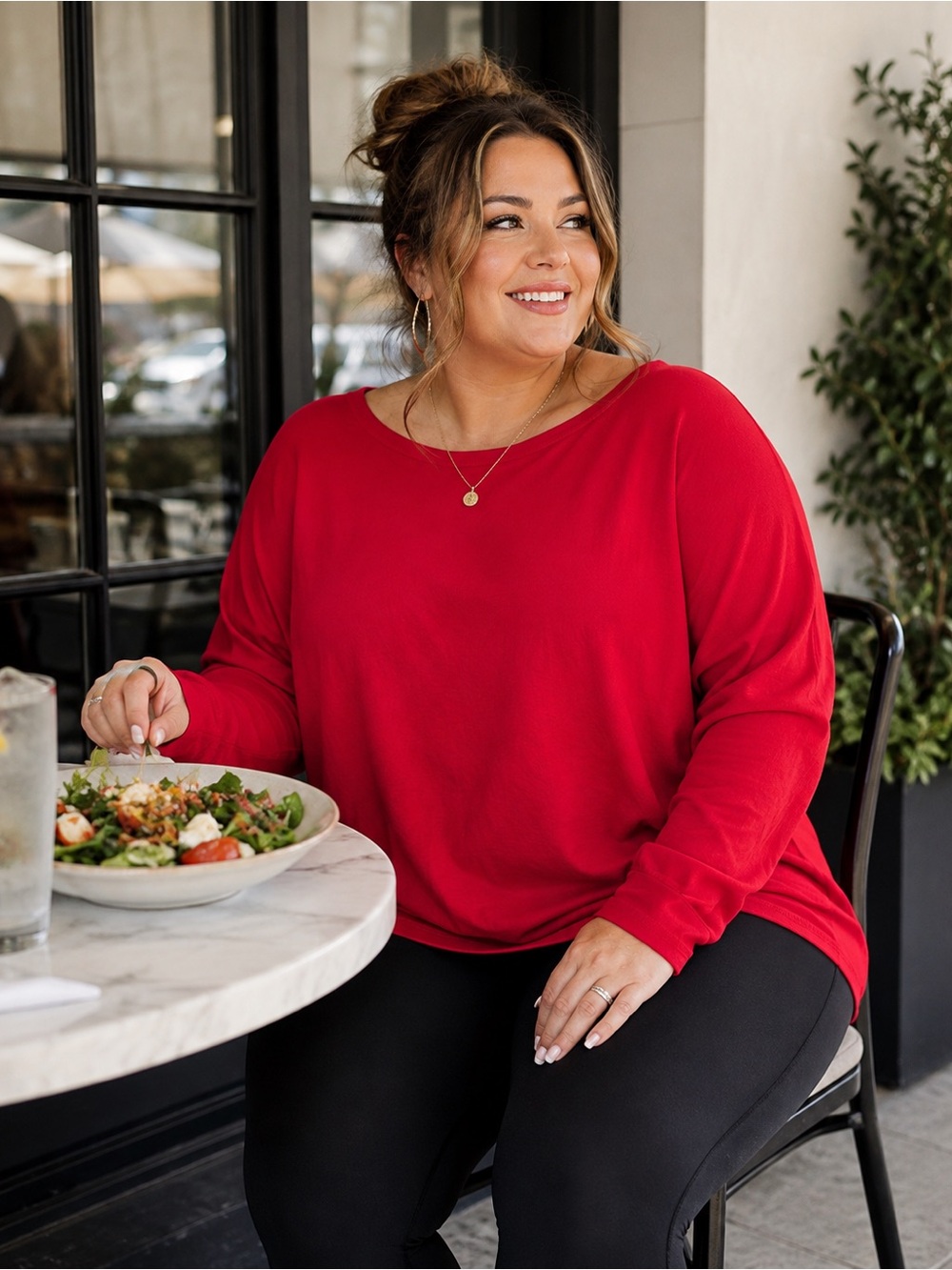 Aifer NWT Wide Neckline Blouse